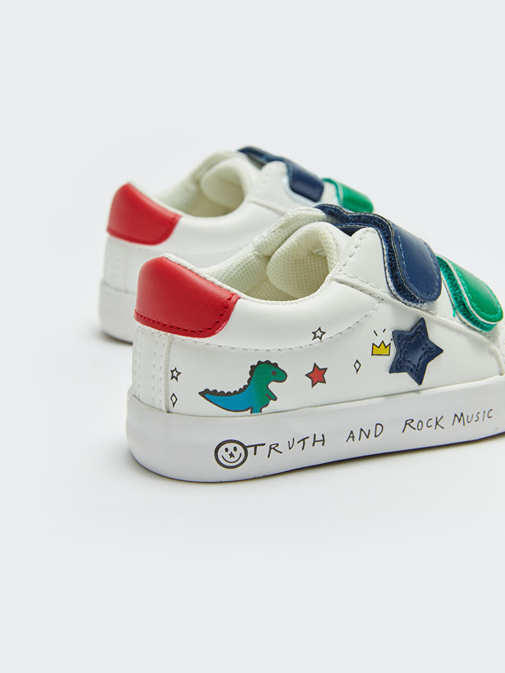 Încălțăminte Sport Imprimați pentru Bebeluși Băieți cu Bandă Velcro-4