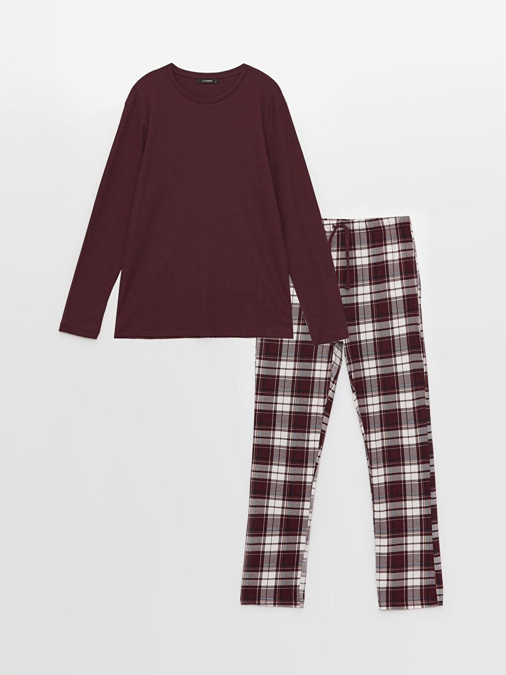 Set de pijama pentru Bărbați, Regular Fit, Carouri-5