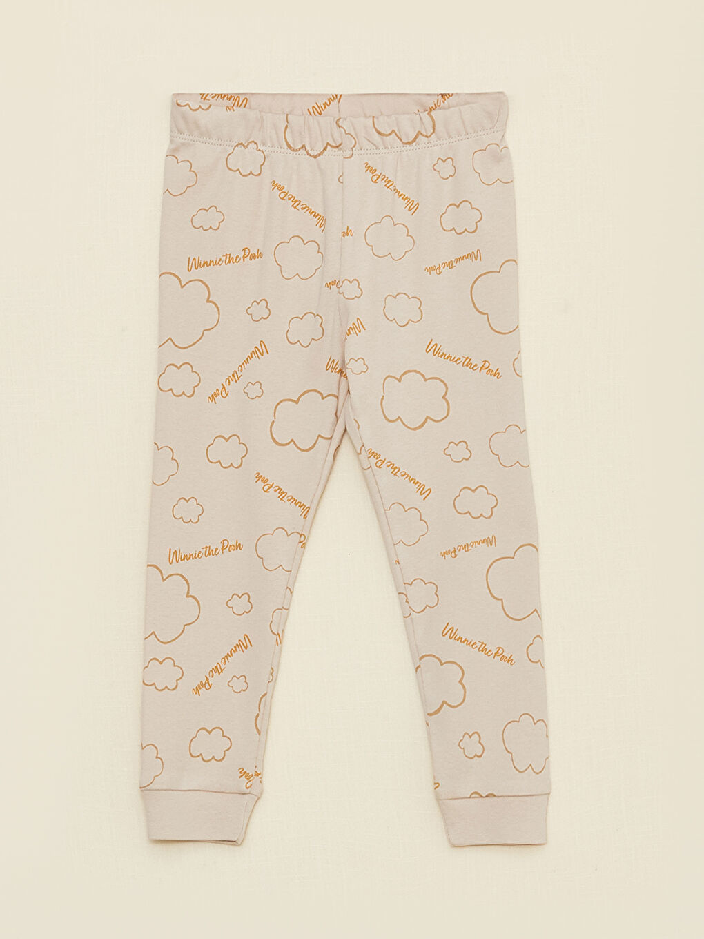 LCW baby Ensemble de pyjama pour bébés garçons à col rond, manches longues, imprimé Winnie l'ourson -S35746Z1-LQB