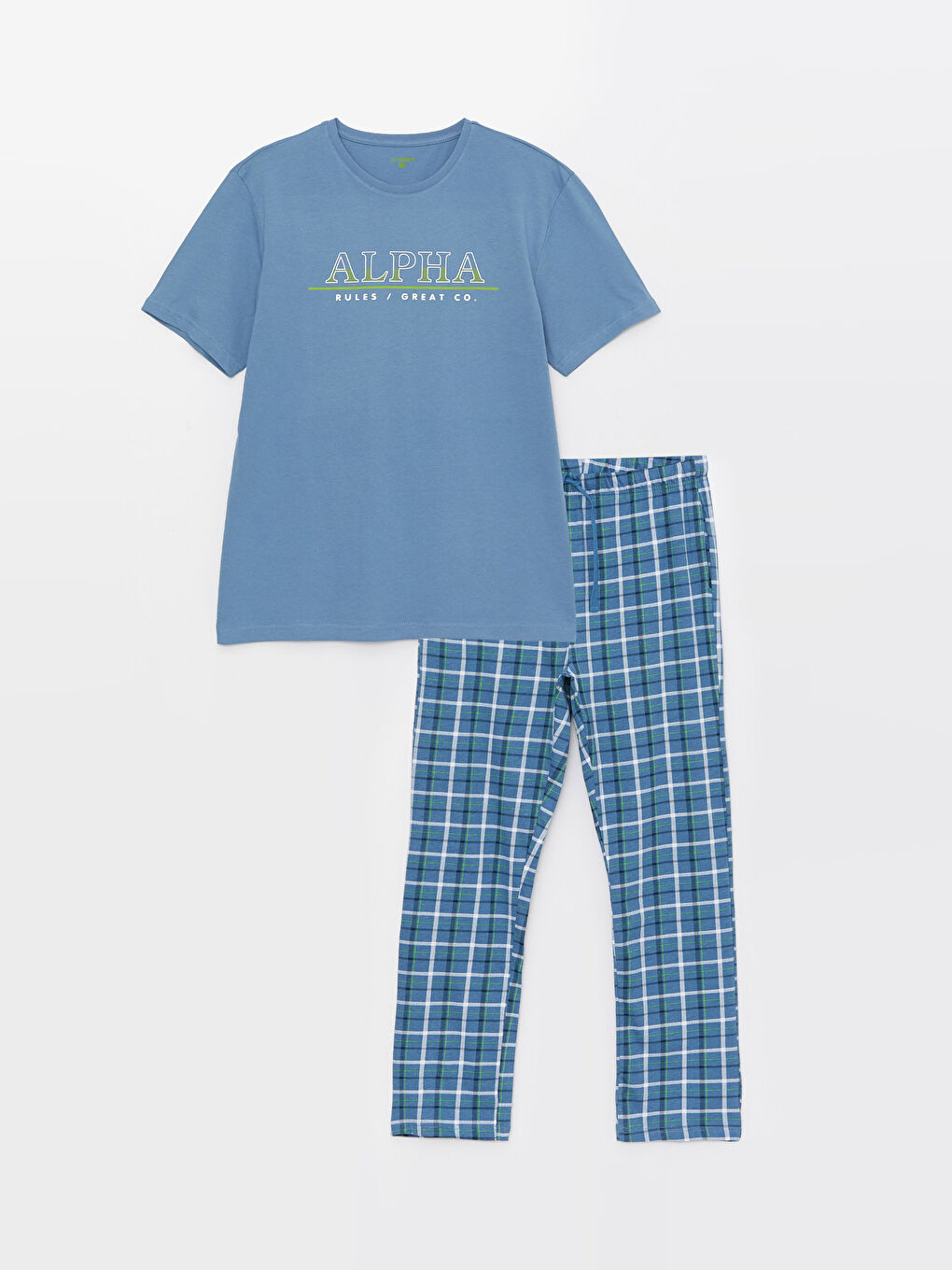 Standard Fit Men's Pajama Set -S35792Z8-LQQ