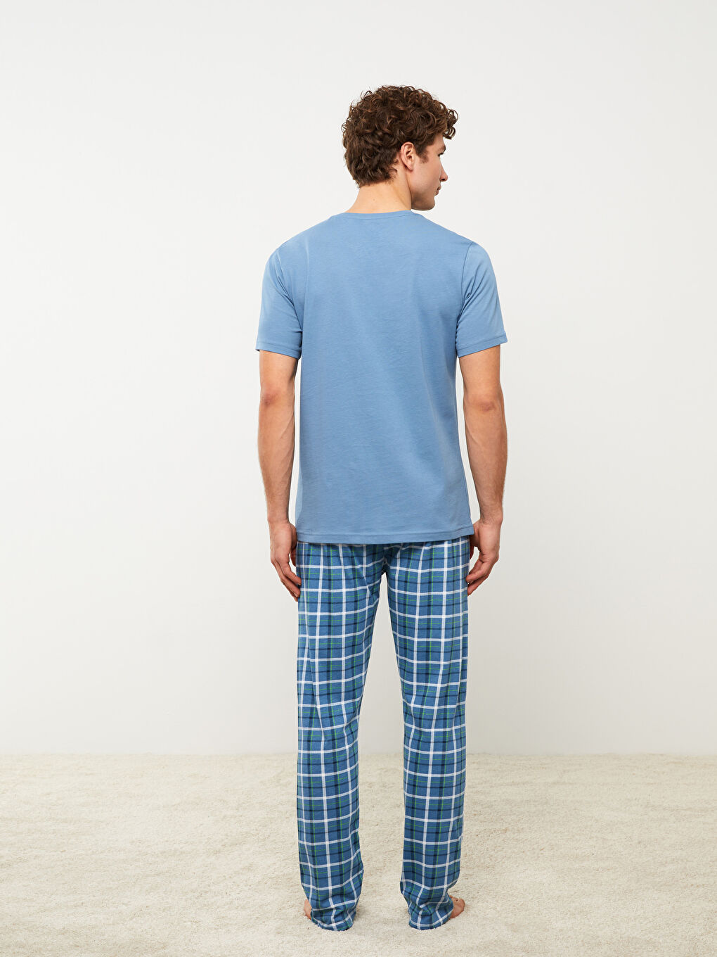 Standard Fit Men's Pajama Set -S35792Z8-LQQ