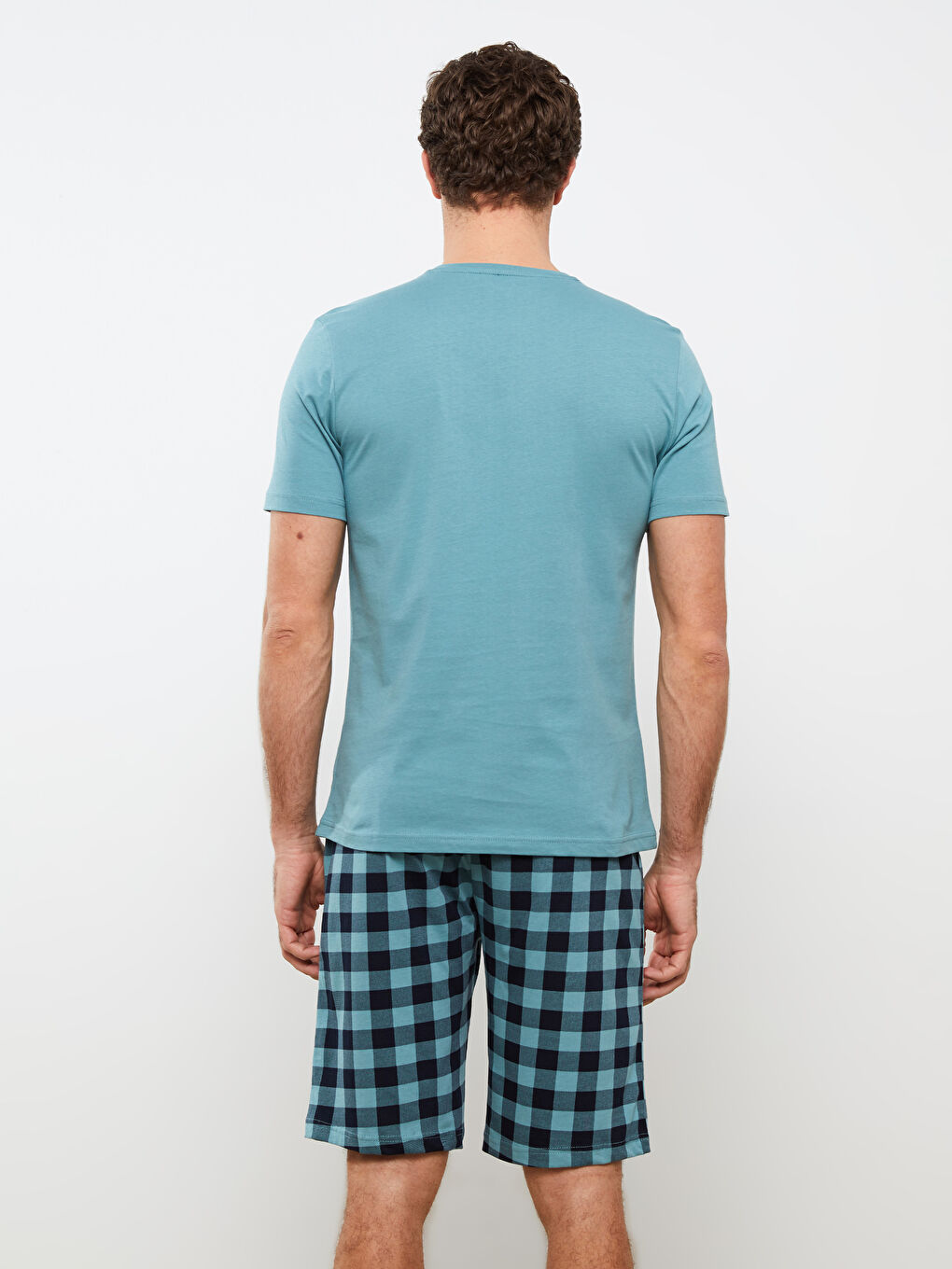 Regular Fit Men's Short Pyjama Set-7