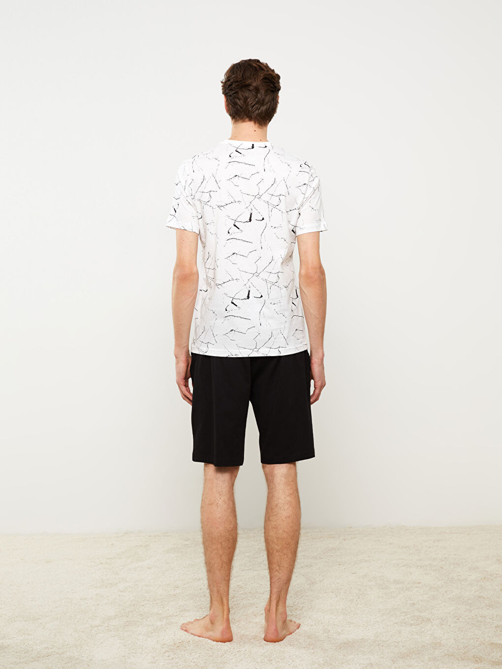 Regular Fit Men's Short Pyjama Set-3