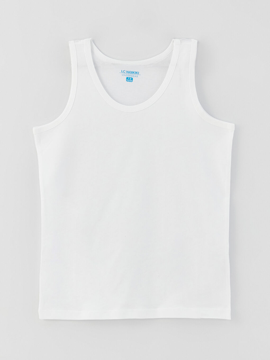 Майка для мальчиков из хлопка с круглым вырезом, 2 упаковки-2