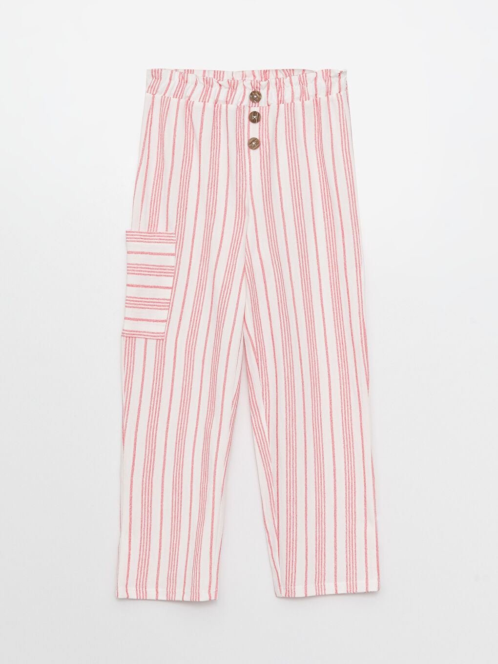 T-shirt à Manches Courtes Imprimé Col Rond pour Filles et Pantalon-5