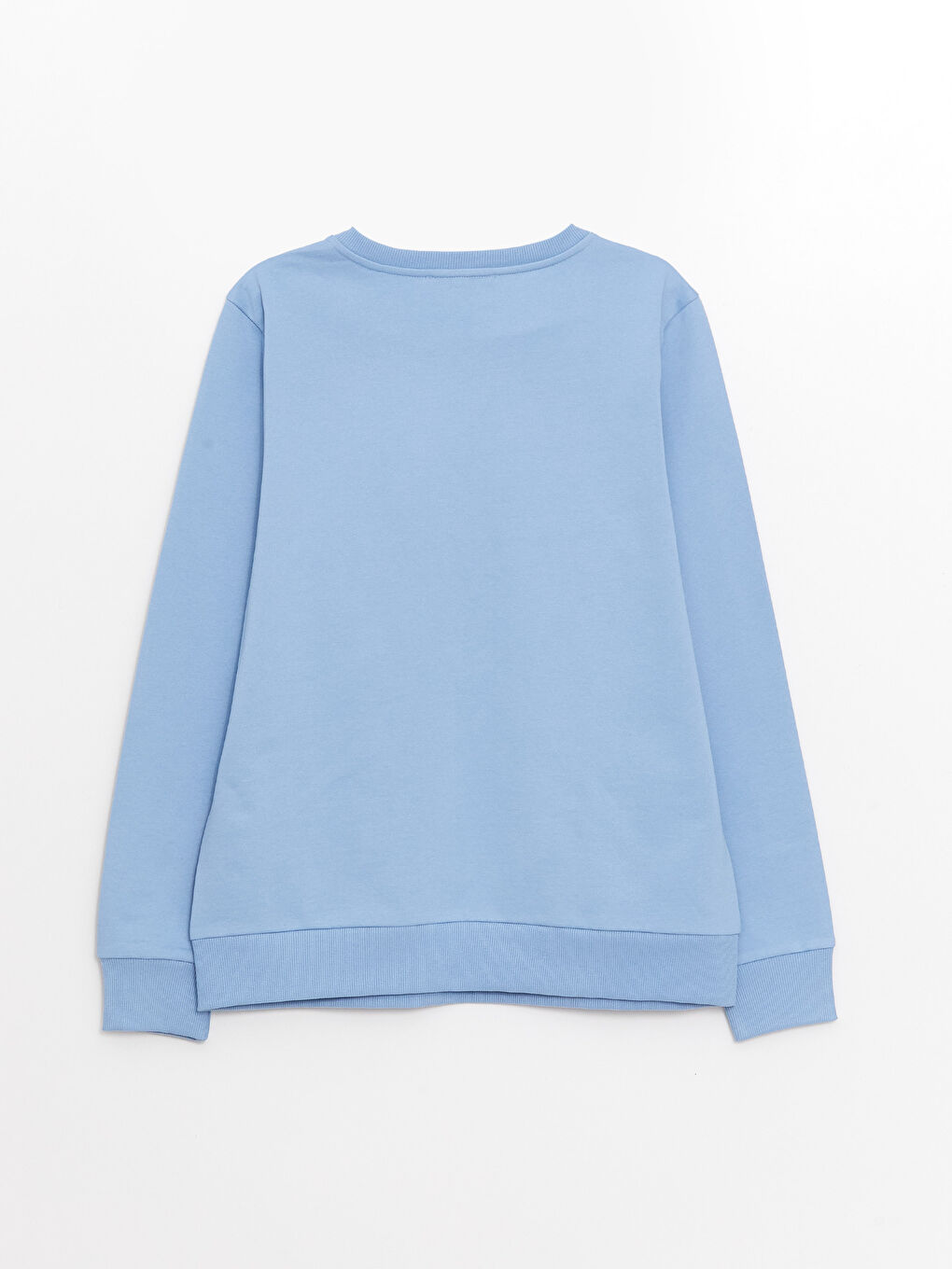 Women's Crew Neck Printed Long Sleeve Sweatshirt-6