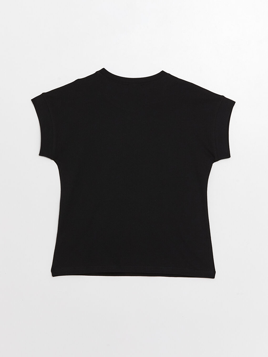 T-Shirt Femme Col Rond Coupe Droite Manches Courtes-6