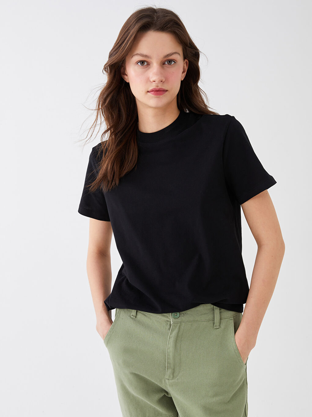 Women's Crew Neck Short Sleeve T-Shirt