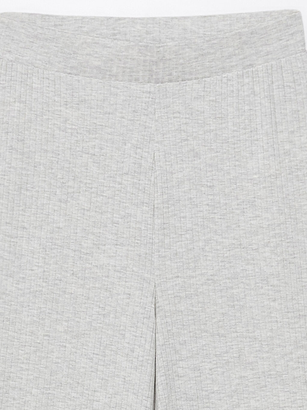 Gri Kadın Beli Lastikli Düz Eşofman Altı-7
