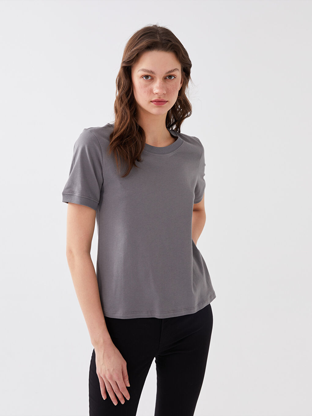 Women's Crew Neck Short Sleeve T-Shirt