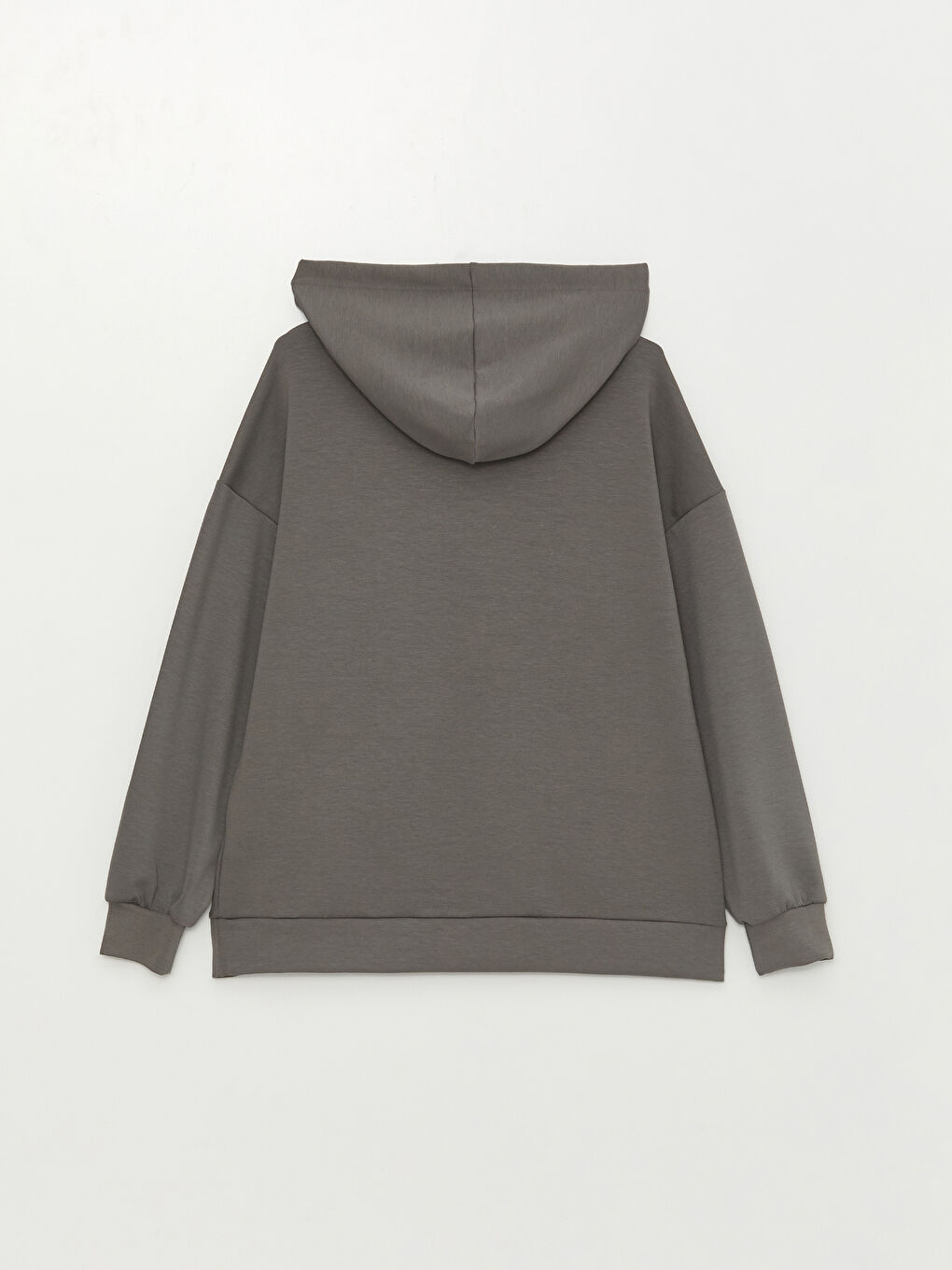 LCW Vision Damen Kapuzensweatshirt Schlicht Langarm Oversize Sweatshirt -S35882Z8-H9V