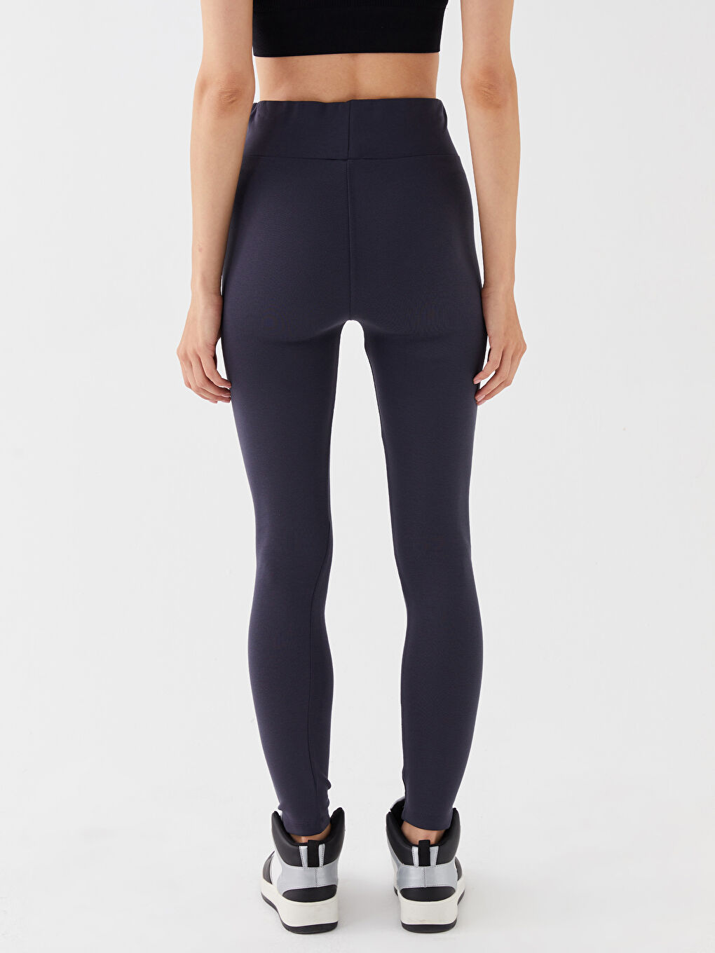 Women's Elastic Waist Regular Tights -S35886Z8-R47