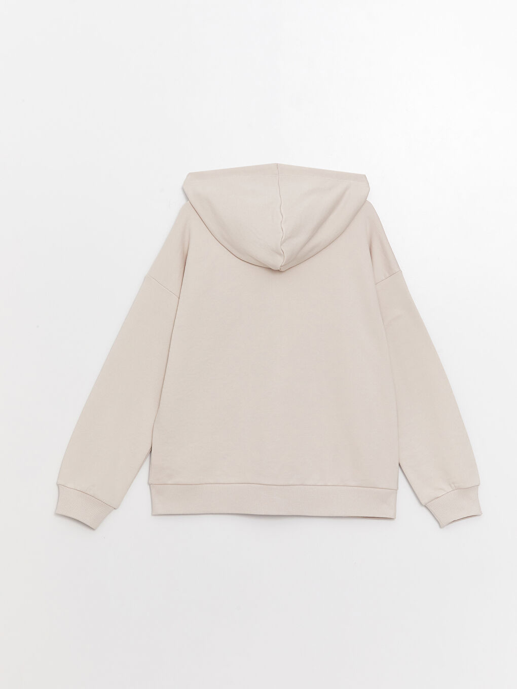 Hooded Regular Long Sleeve Oversize Women's Sports Cardigan-6