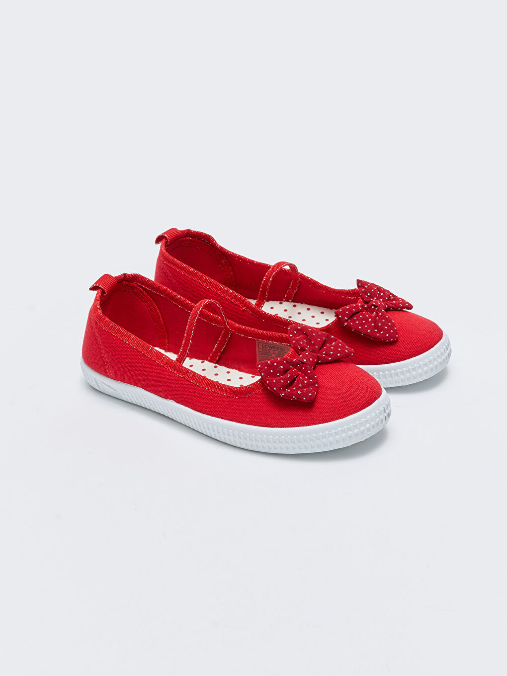 Балетки для девочек с бантом