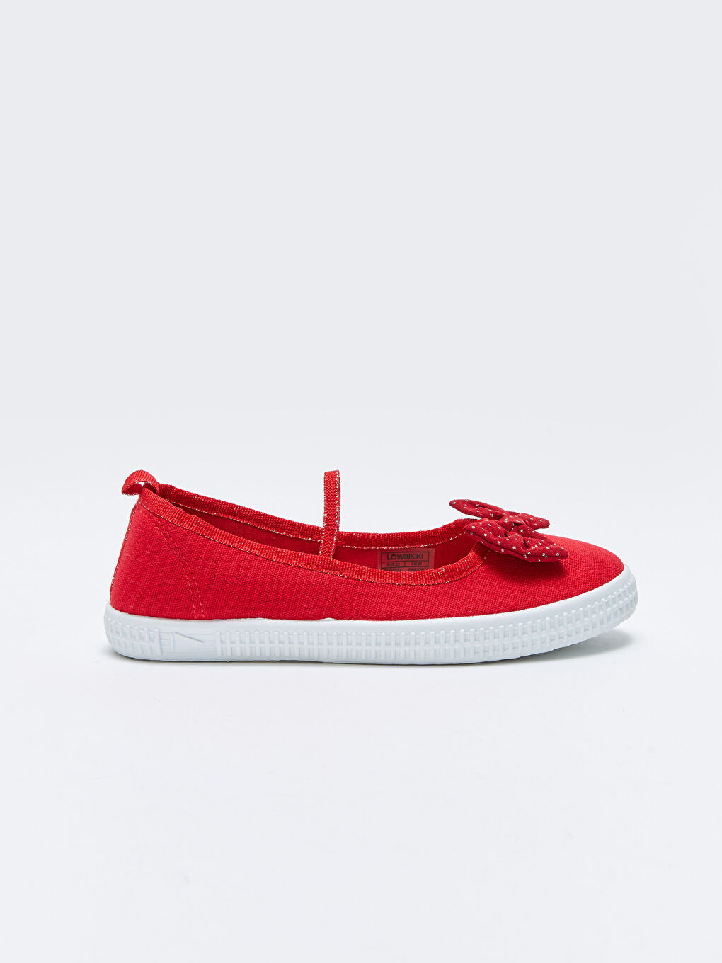 Балетки для девочек с бантом-1