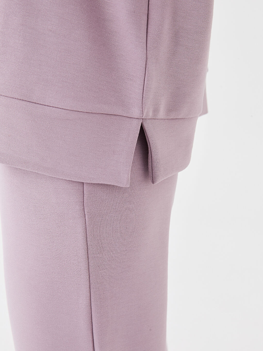 Свитшот оверсайз с круглым вырезом для женщин-3