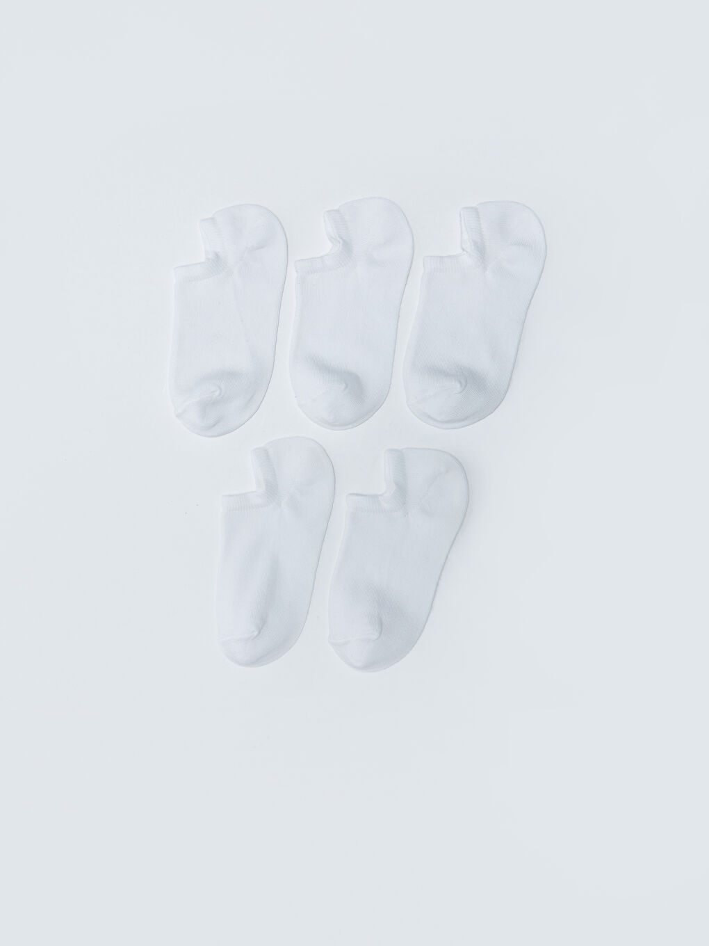 Chaussettes d'entraînement Unies pour Femmes Lot de 5 pièces-1