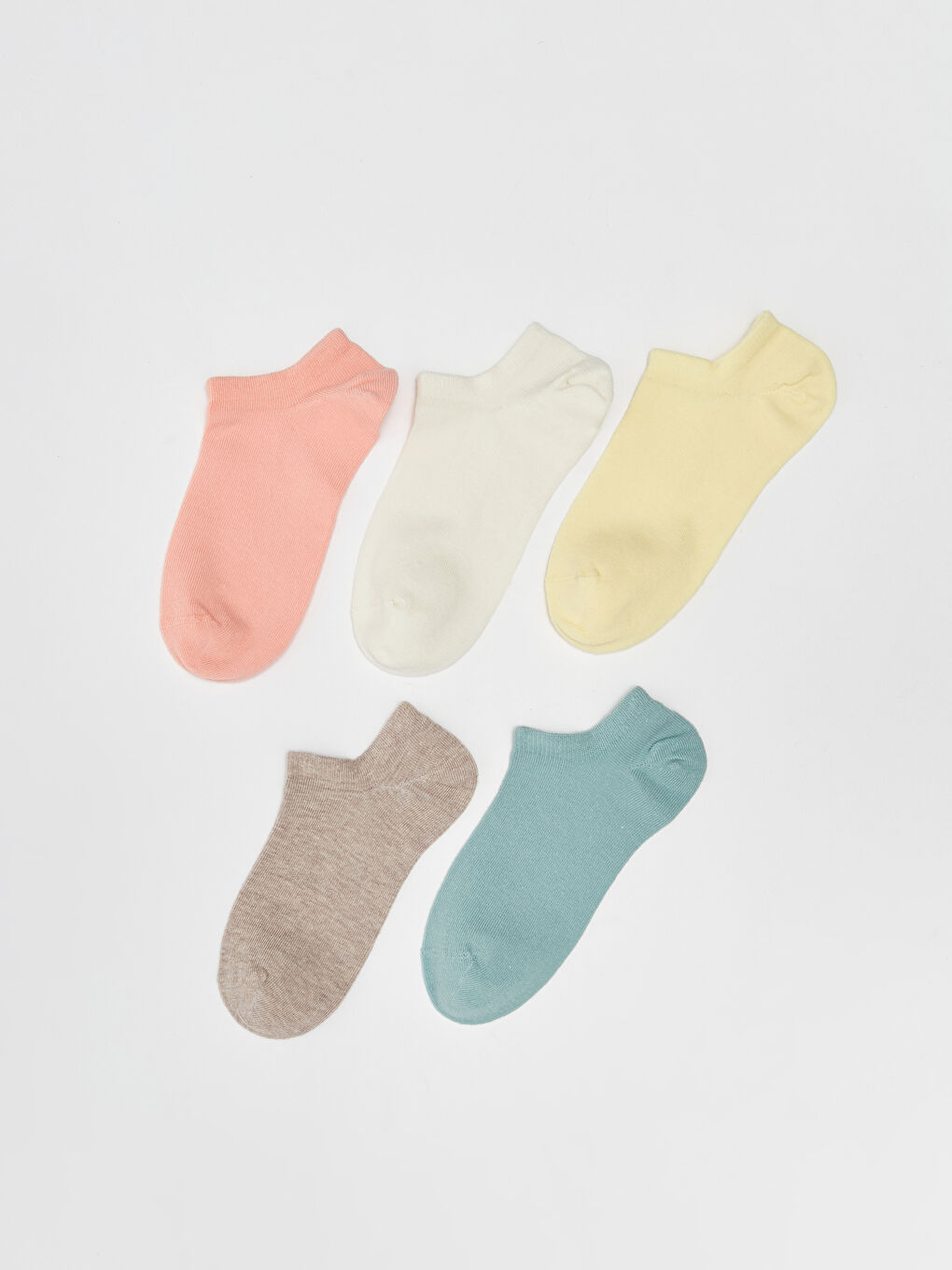 Women's Plain Trainer Socks 5 Pack