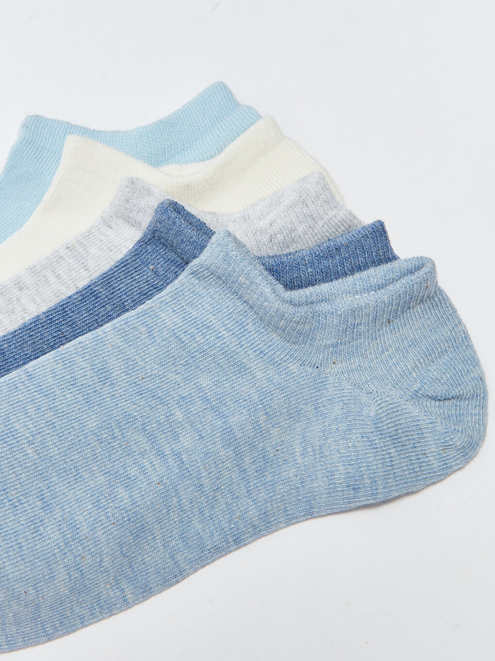 LCW DREAM Women's Plain Trainer Socks 5 Pack -S35903Z8-L8Y