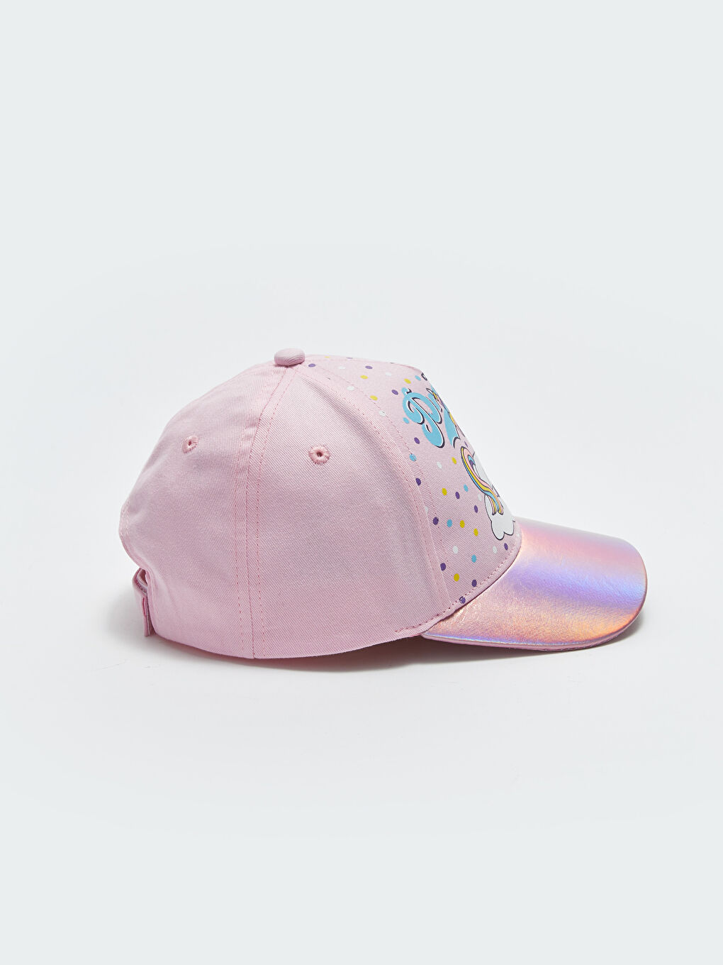 LCW ACCESSORIES Pembe Baskılı Kız Çocuk Kep Şapka - 1