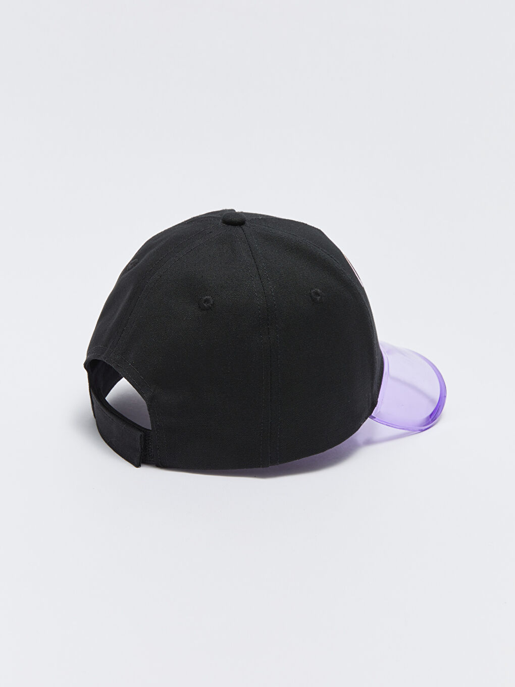 Siyah Yazı Baskılı Kız Çocuk Kep Şapka-3