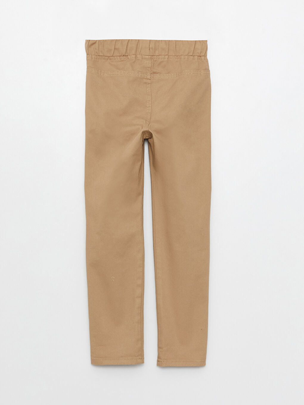 بنطلون أولاد بخصر مطاطي نحيف سادة-1