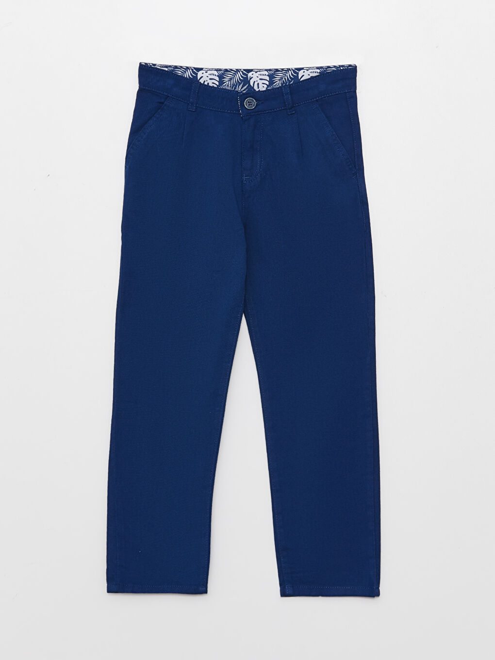 Lacivert Beli Ayarlanabilir Lastikli Erkek Çocuk Pantolon