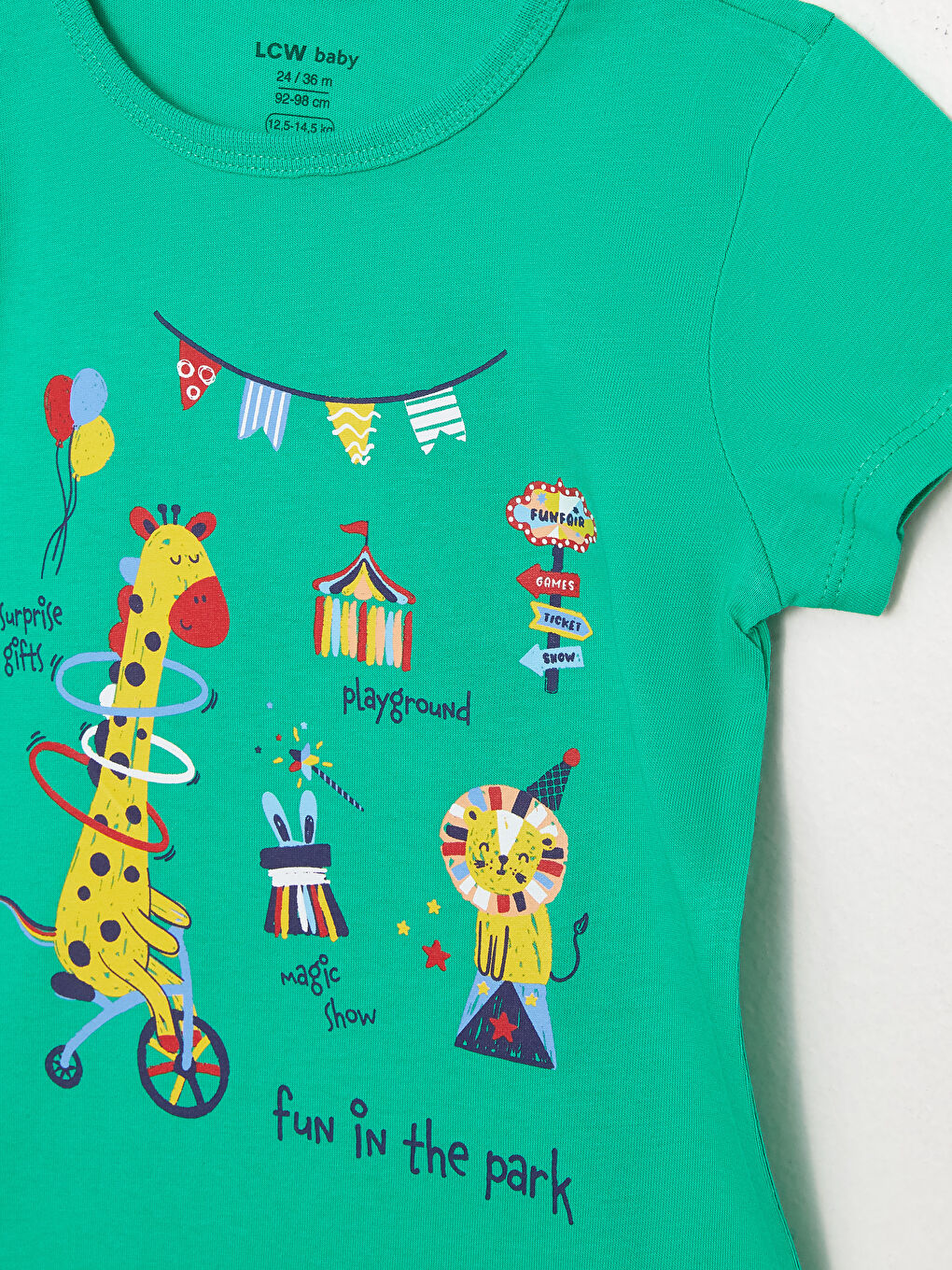 Salopetă pentru Bebeluși Băieți cu Guler Rotund Imprimată, Pachet de 2-3