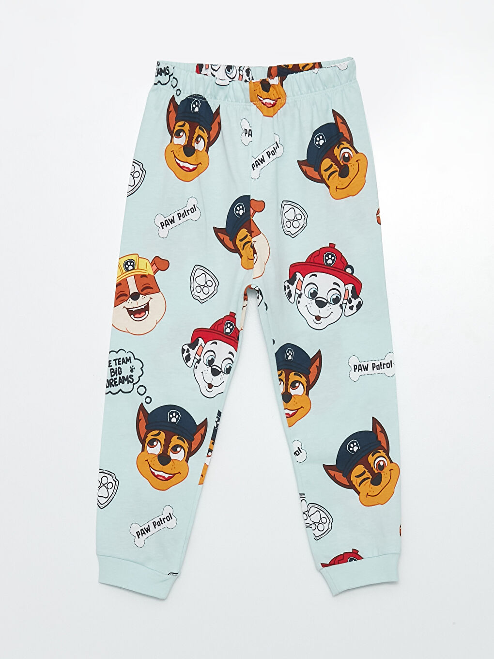 Crew Neck Long Sleeve Printed Baby Boy Pajama Set-2