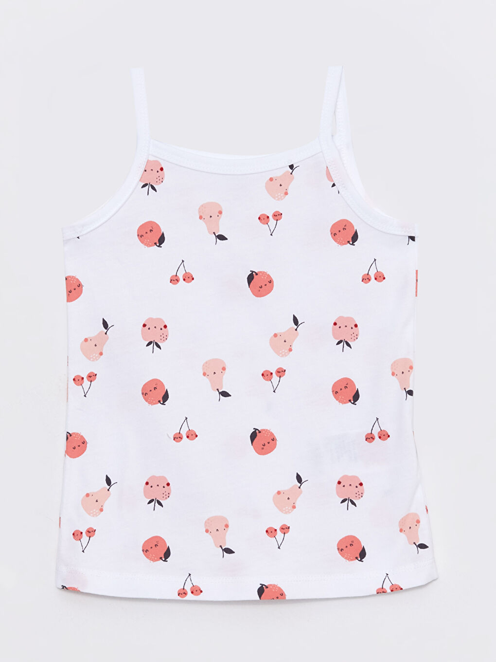 Square Collar Strappy Baby Girls' Vest 3-pack -S36075Z1-LRA