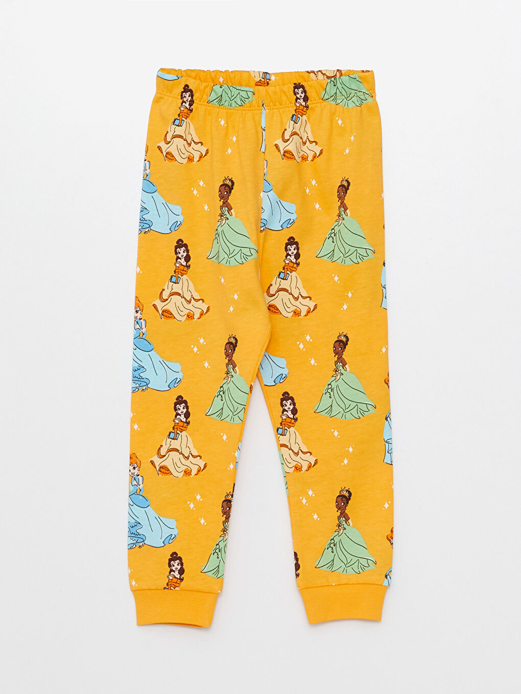 LCW baby Crew Neck Long Sleeve Cinderella Printed Baby Girl Pajama Set -S36088Z1-LSR