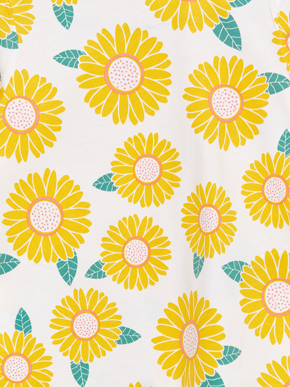 Crew Neck Long Sleeve Printed Baby Girl Pajama Set 4-pack-6