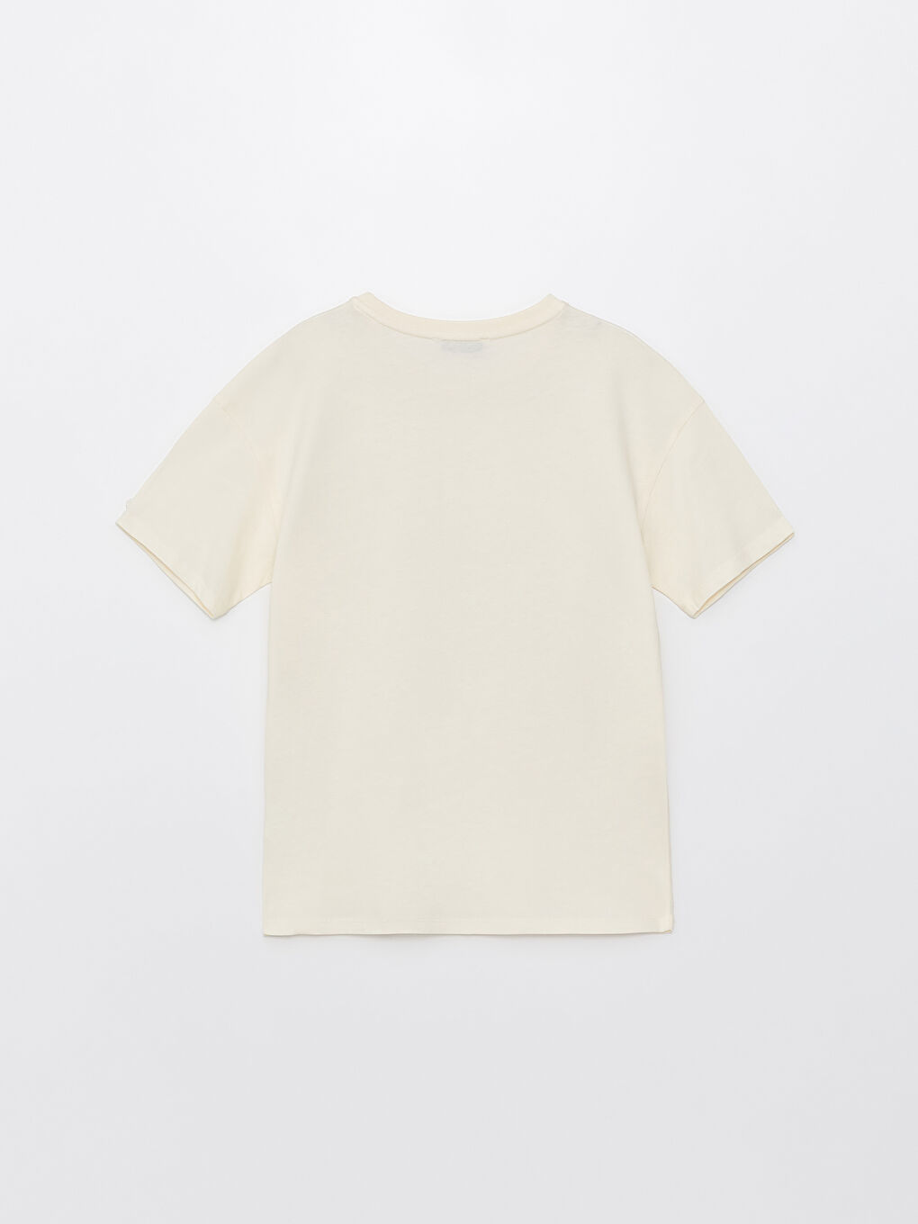 Crew Neck Printed Short Sleeve Women's T-Shirt-6