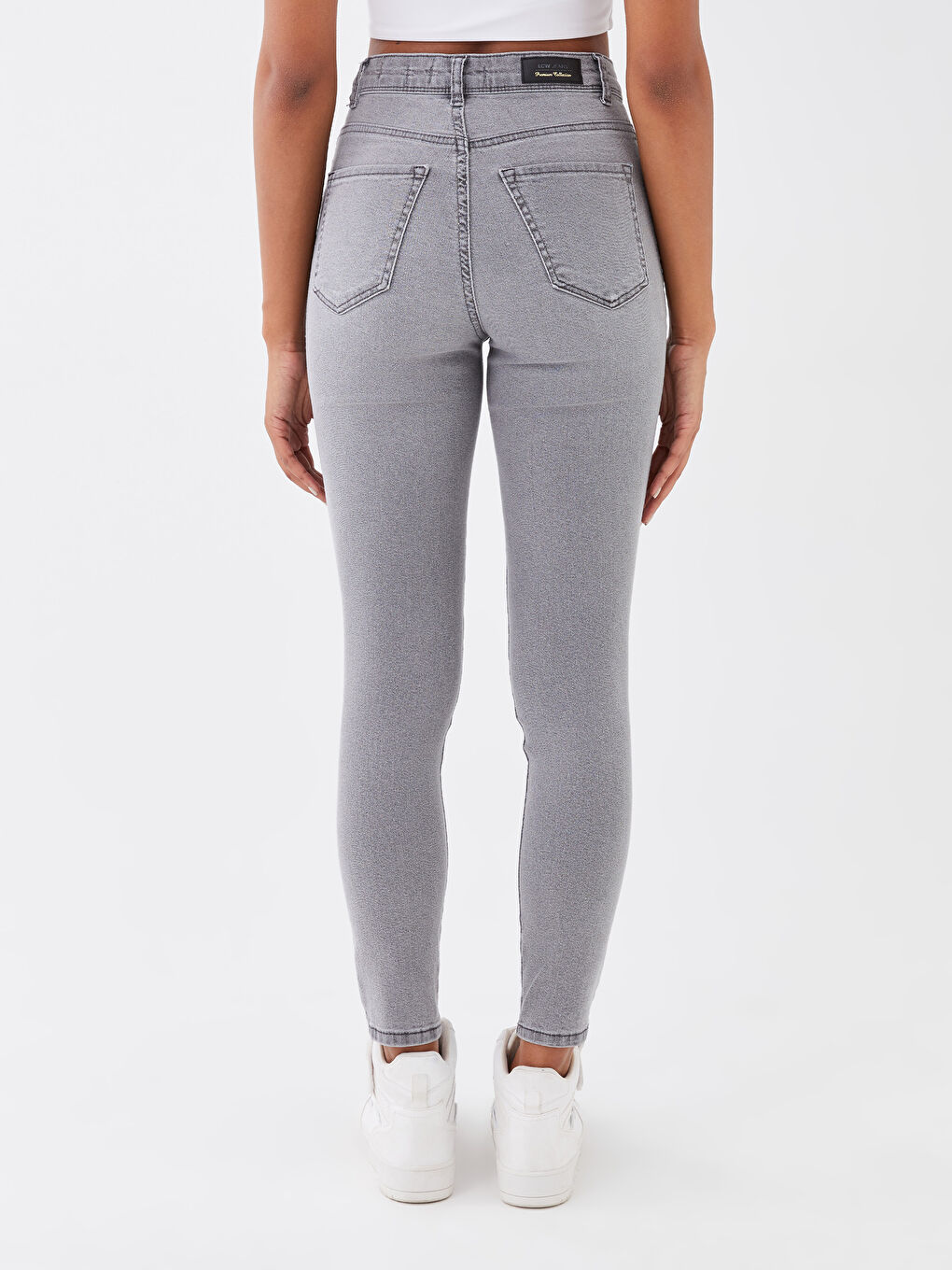 LCW Jeans High Waisted Jupiter Super Skinny Fit Women's Jeans -S36147Z8-GRD