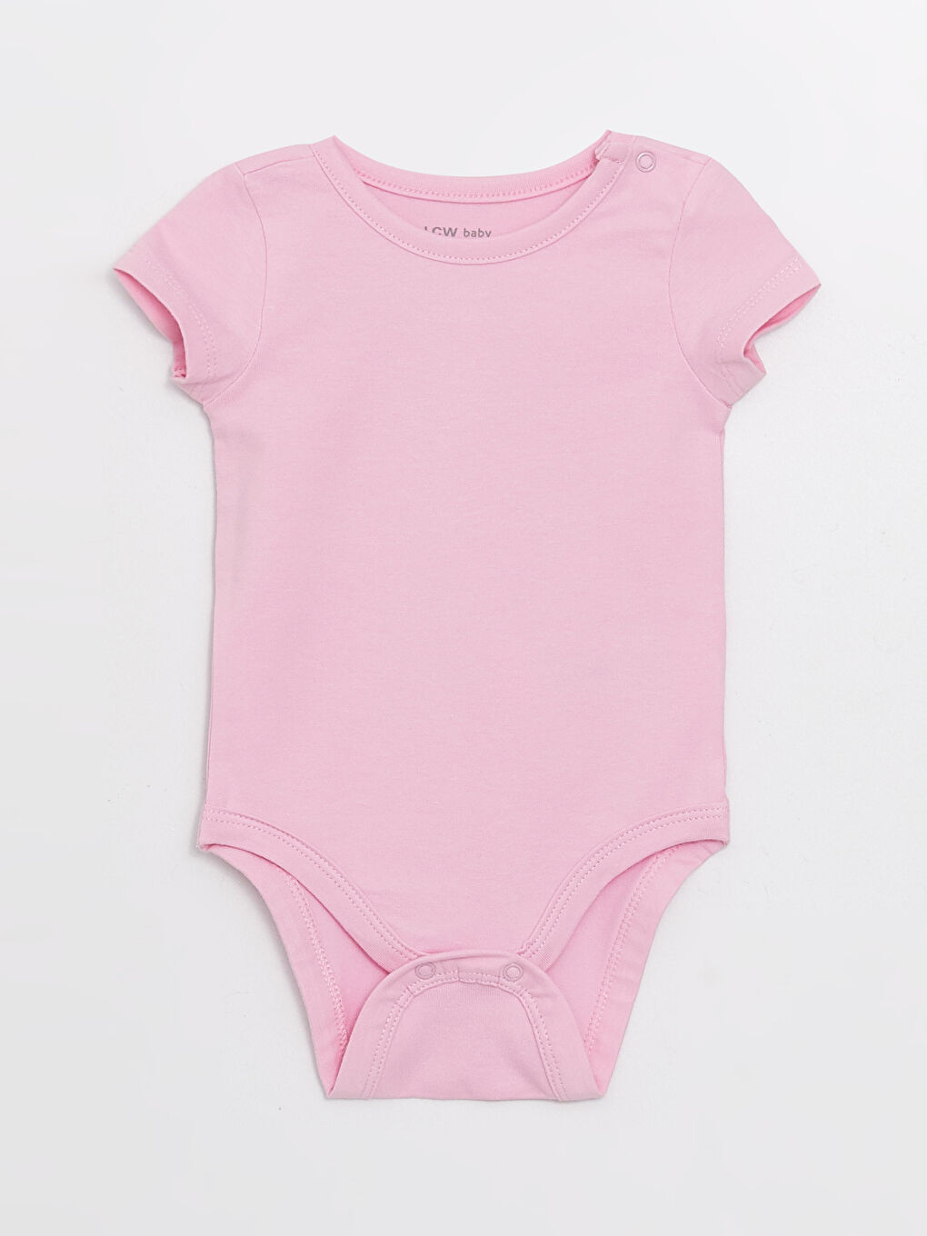 Mavi Bisiklet Yaka Kız Bebek Çıtçıtlı Bodysuit 2'li-2
