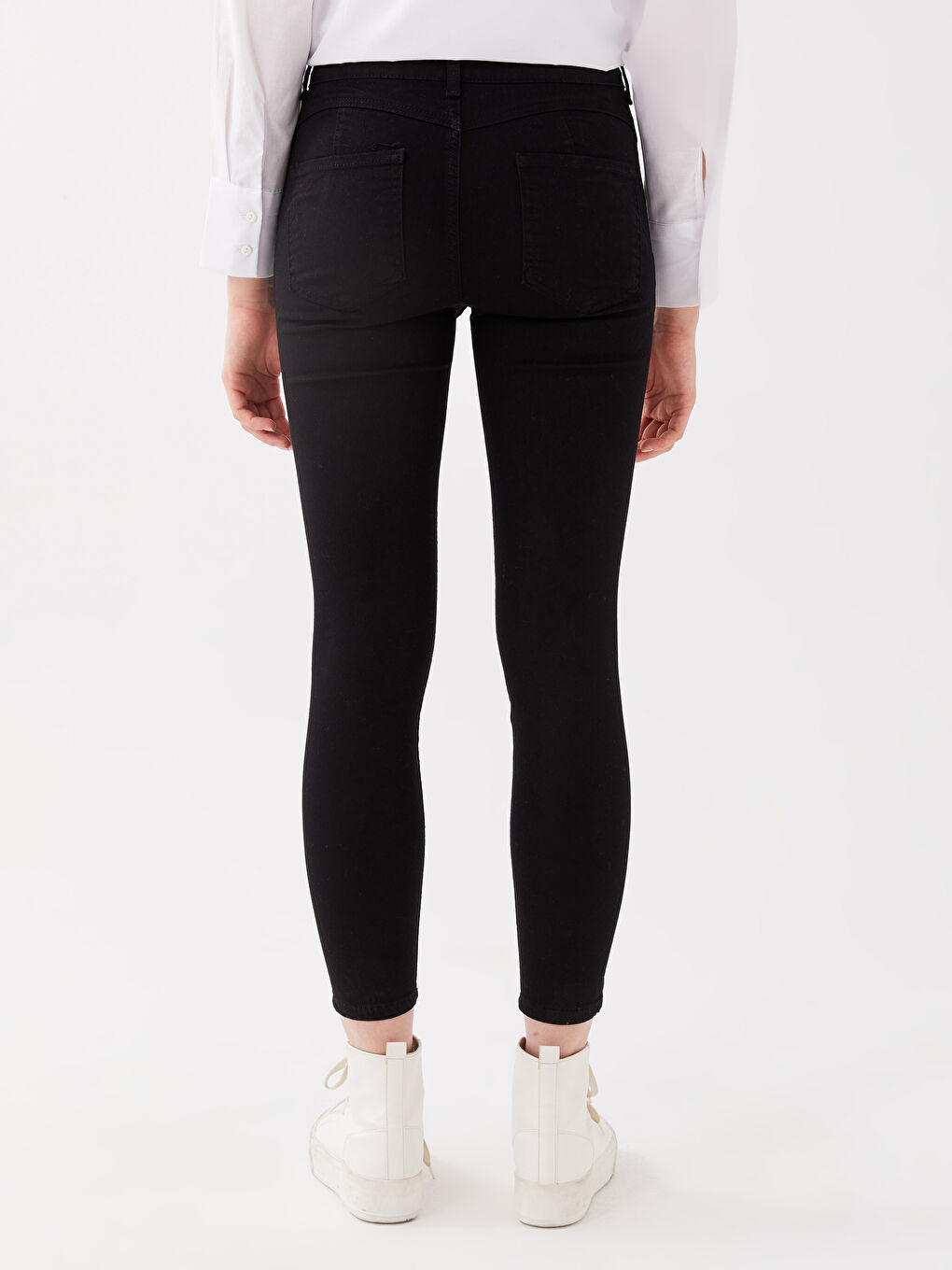 LCW Jeans Дънки с висока талия Юпитер супер скини фит за жени -S36156Z8-327