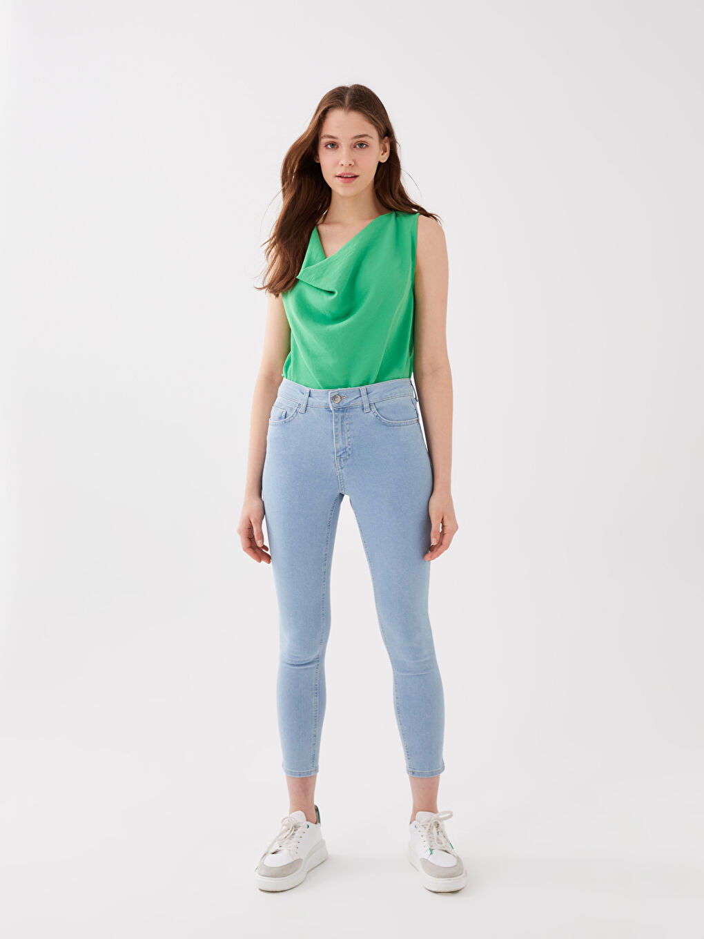 LCW Jeans High Waisted Jupiter Super Skinny Fit Women's Jeans -S36159Z8-311