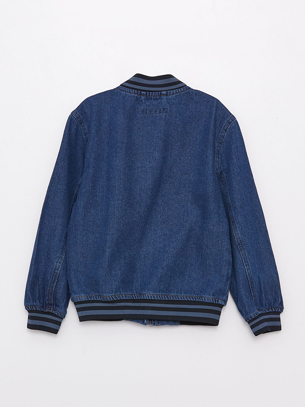 College Collar Boys' Denim Jacket-4