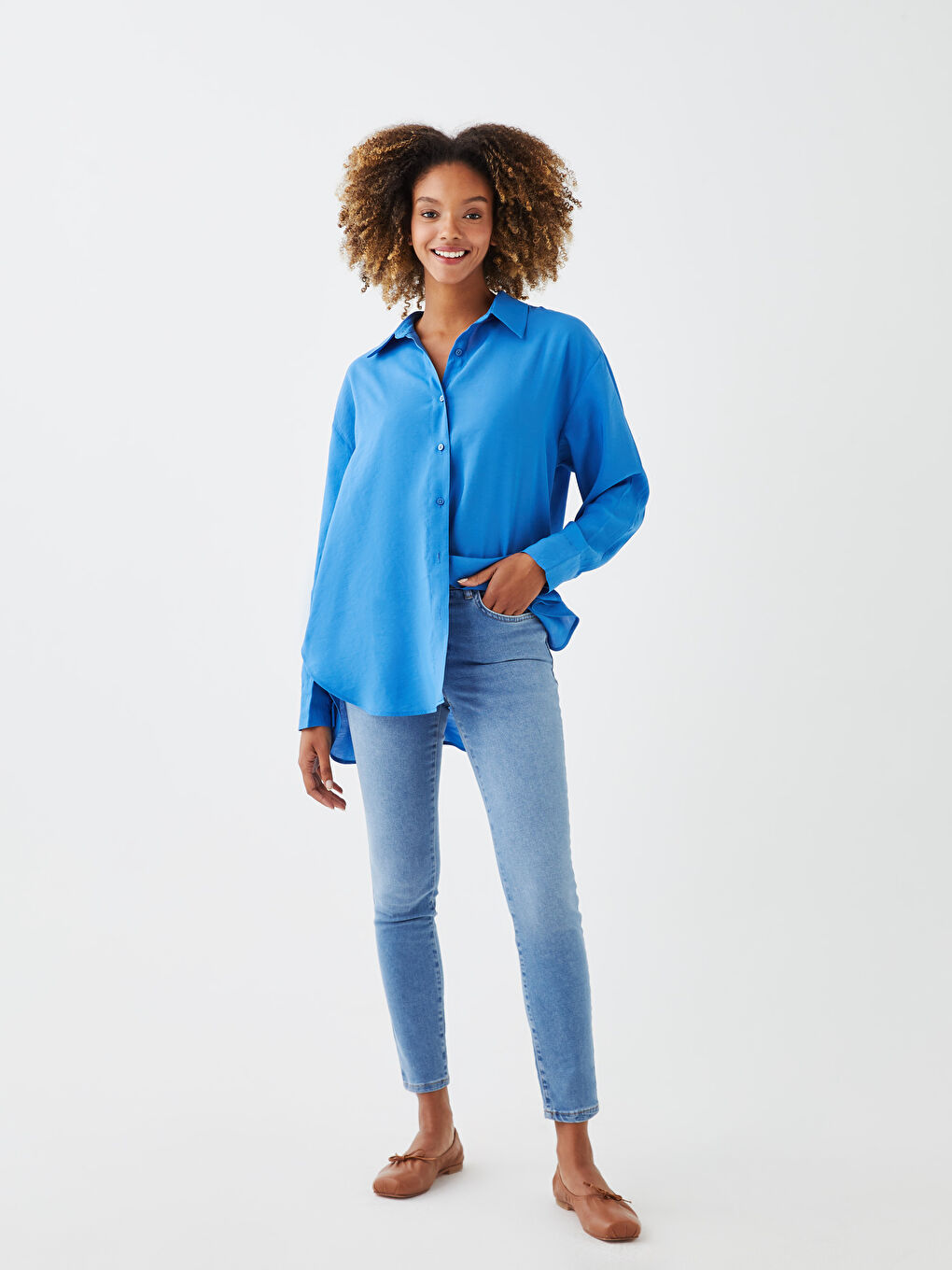 Slim Fit Women's Jeans-1