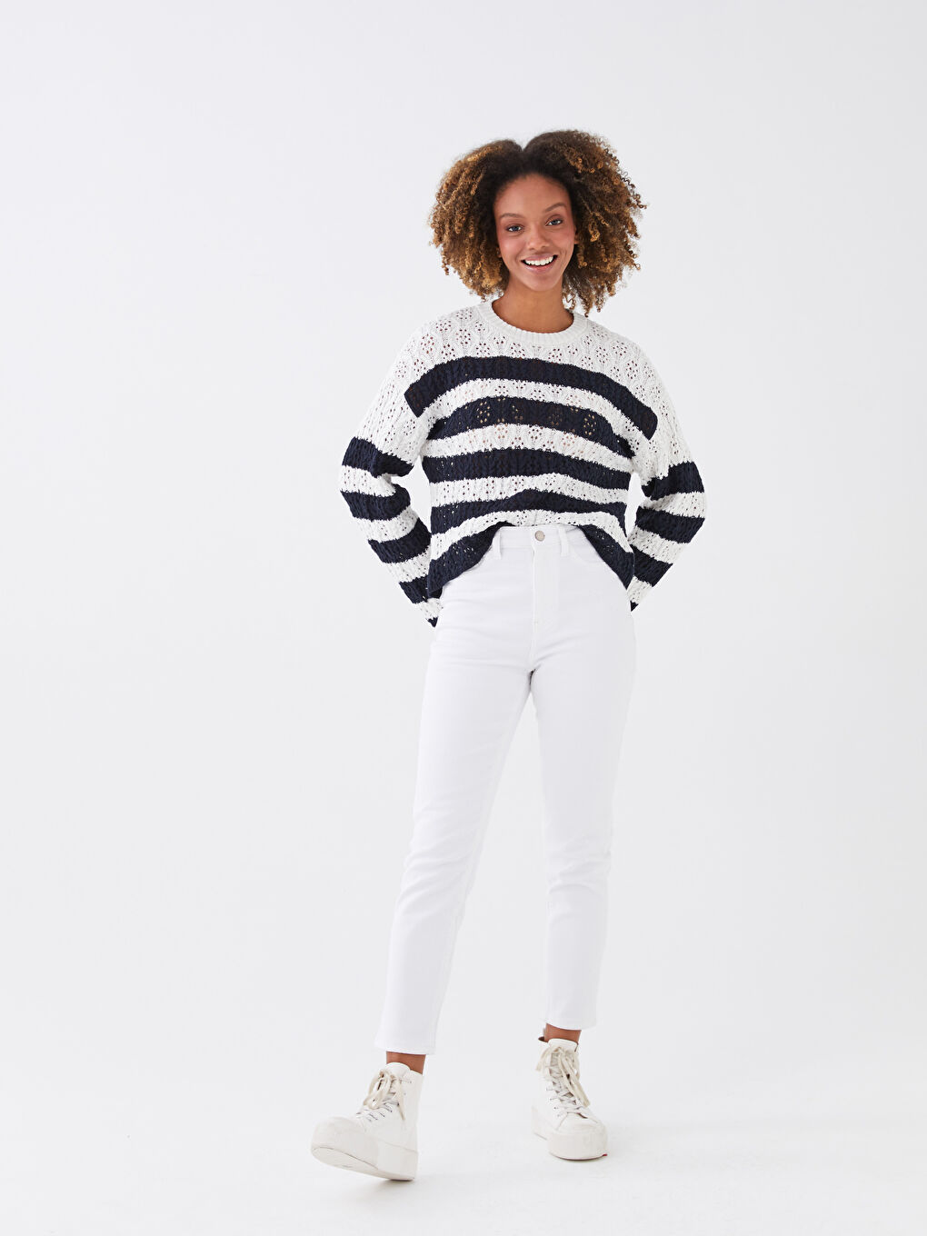 Slim Fit Women's Jeans -S36182Z8-844