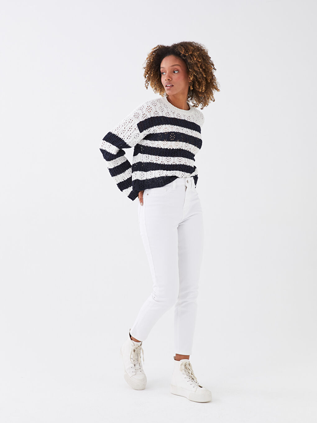 Slim Fit Women's Jeans -S36182Z8-844