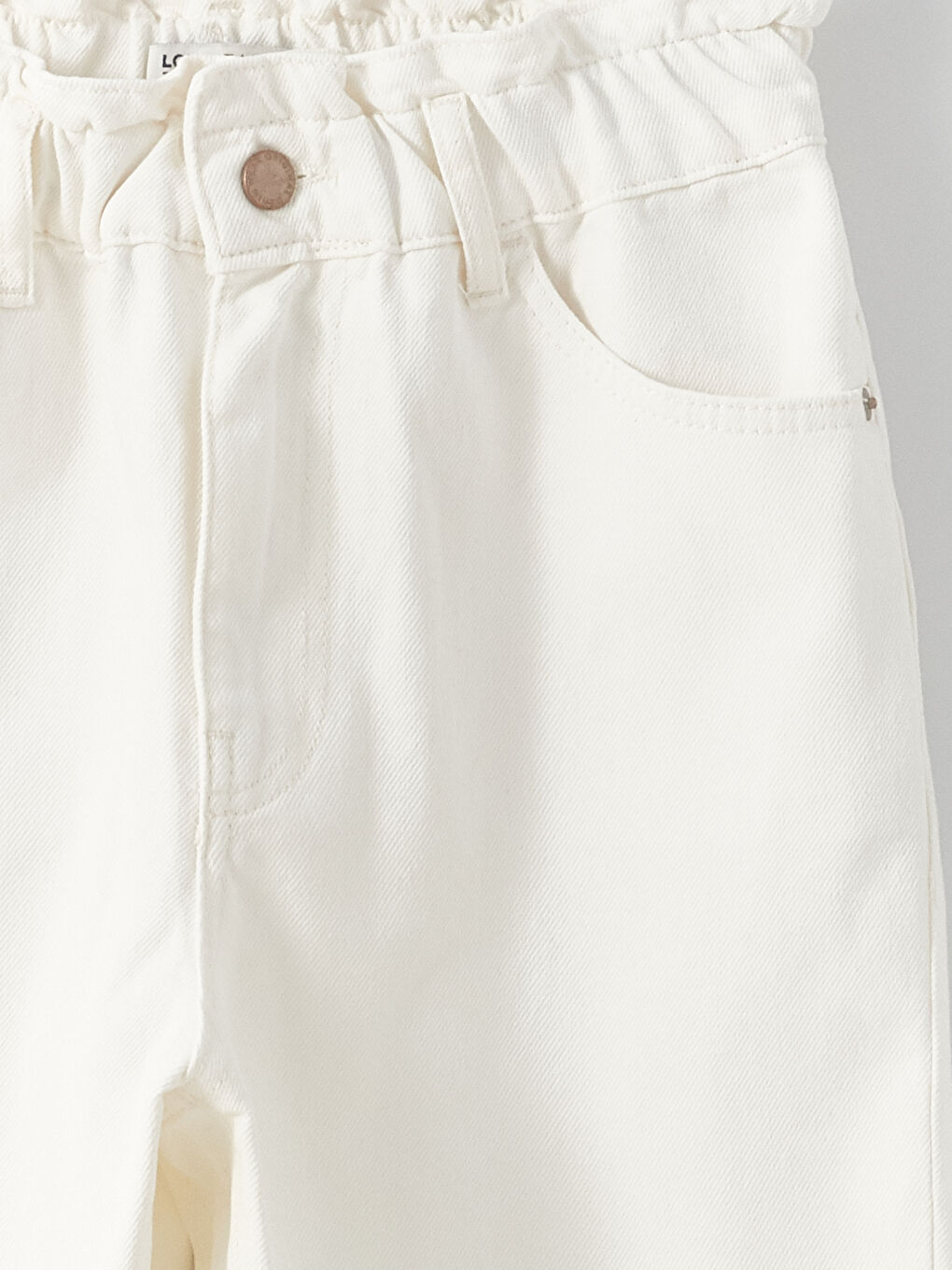 Women's High Waist Slouchy Pocket Detailed Jean Trousers-6