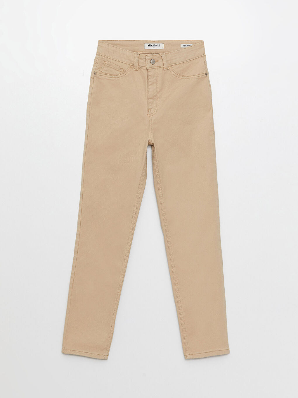 High Waist Slim Fit Women's Jeans -S36185Z8-CR8
