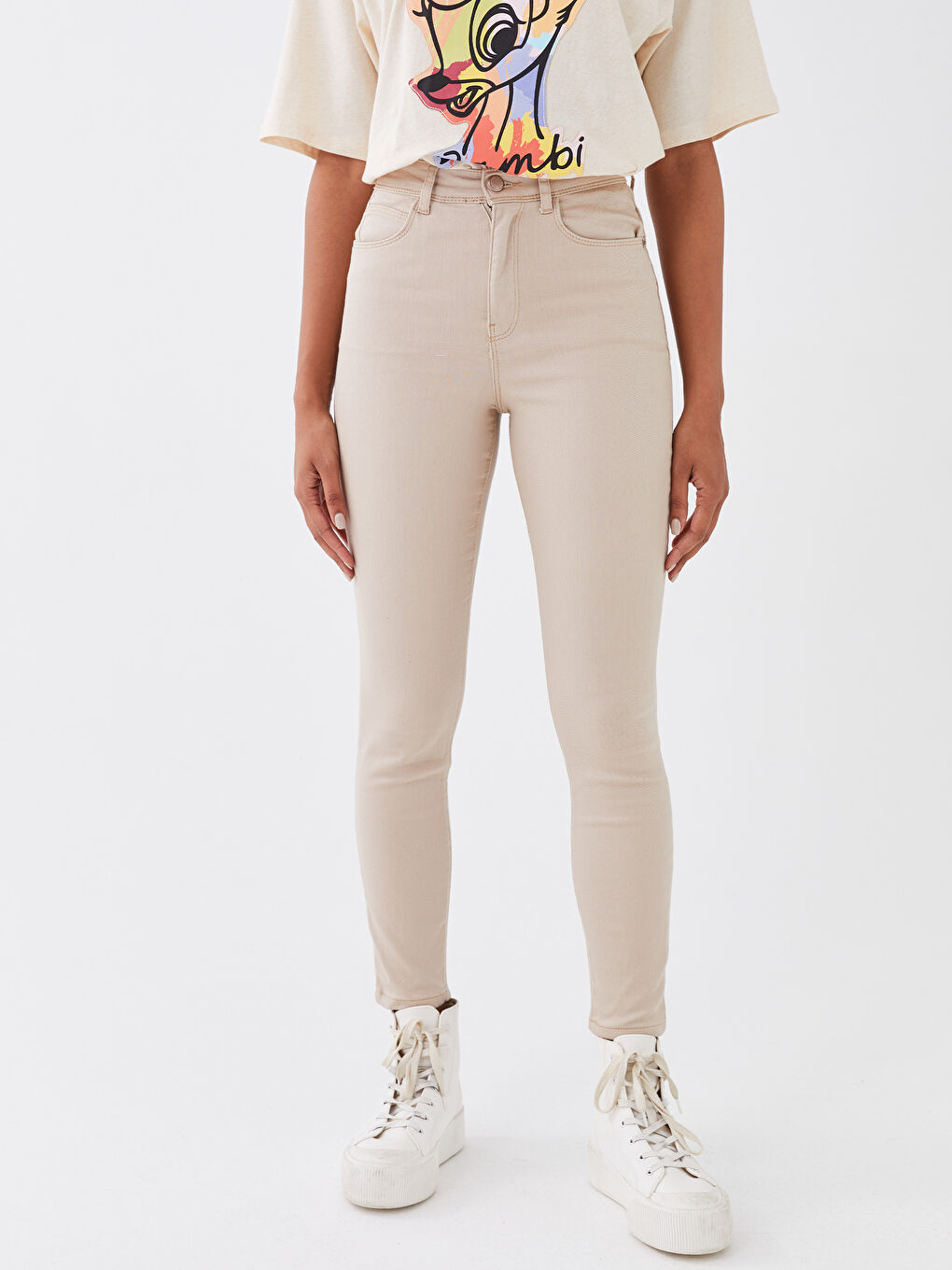 Jupiter Super Skinny Fit Women's Jeans -S36187Z8-CR8
