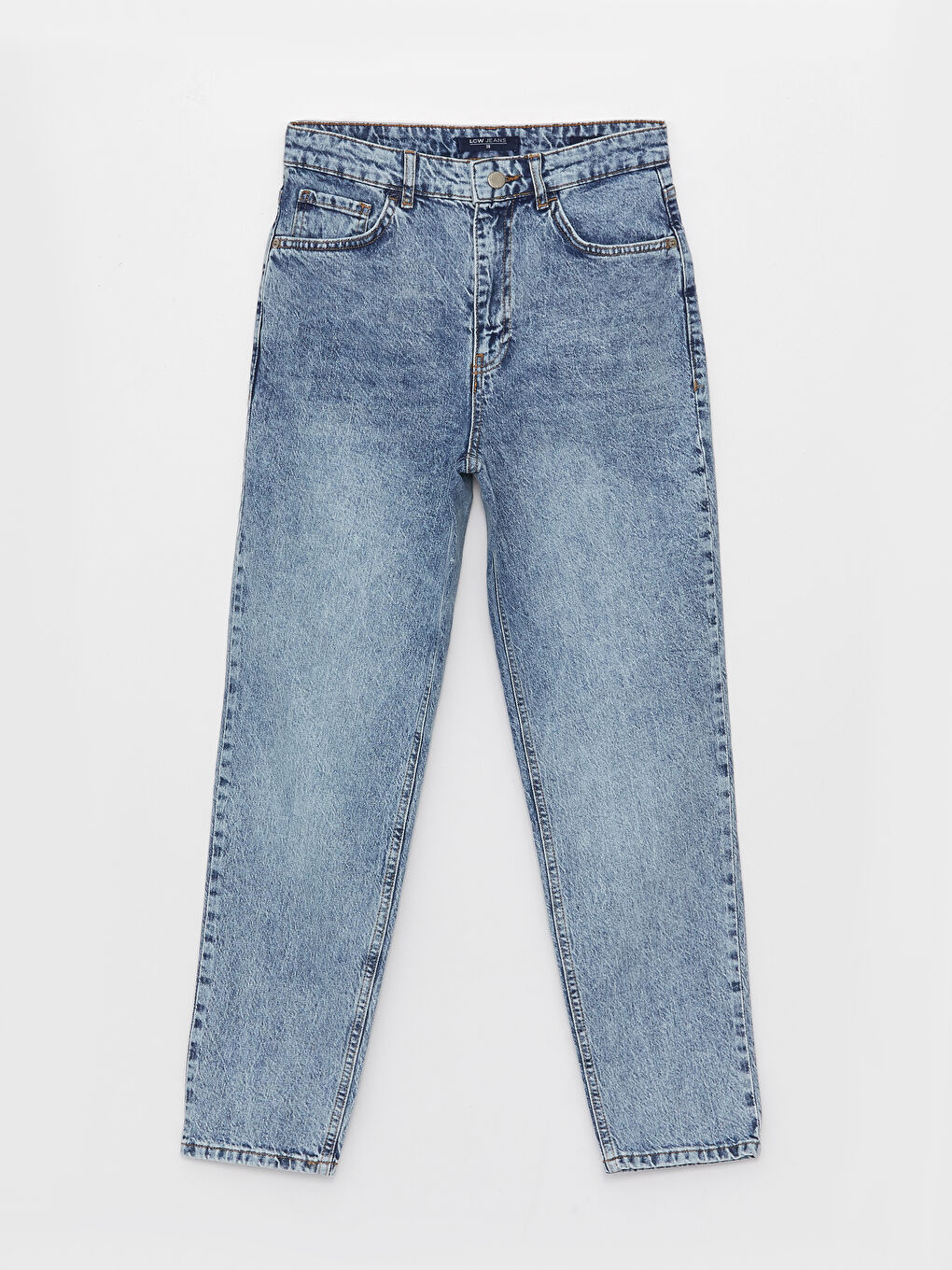 High Waist Mom Fit Women's Jeans-5