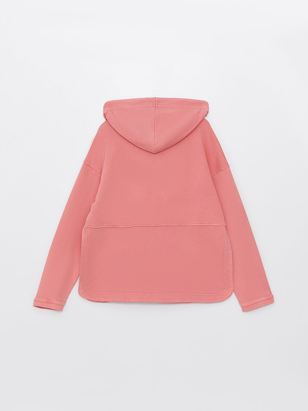 LCW Vision Hooded Plain Long Sleeve Women's Sweatshirt -S36194Z8-QSR