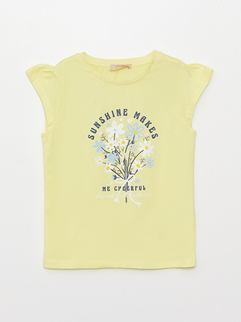 Ensemble T-Shirt à Manches Courtes et Jupe Imprimée à Col Rond pour Fille-4