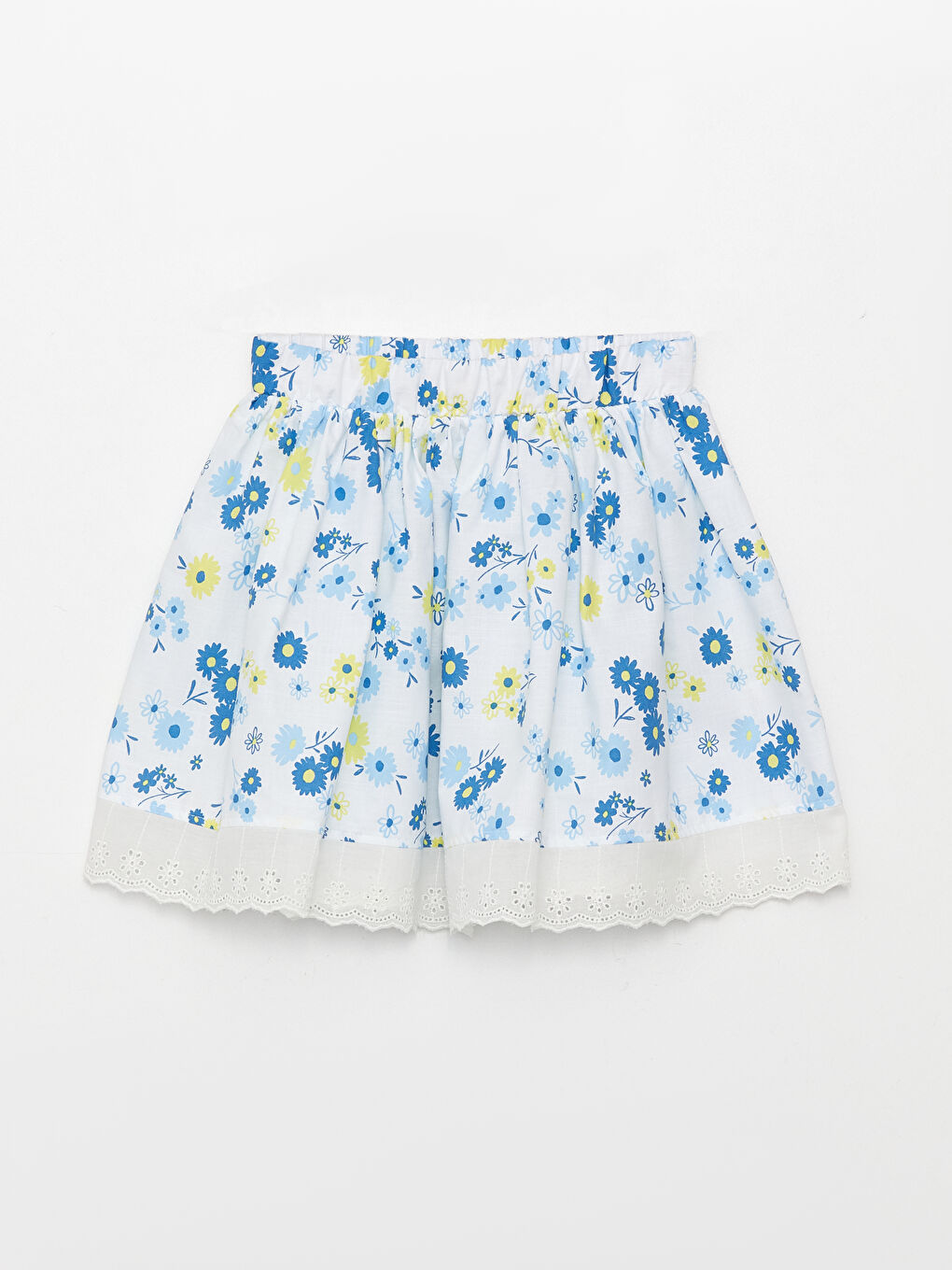 Ensemble T-Shirt à Manches Courtes et Jupe Imprimée à Col Rond pour Fille-5