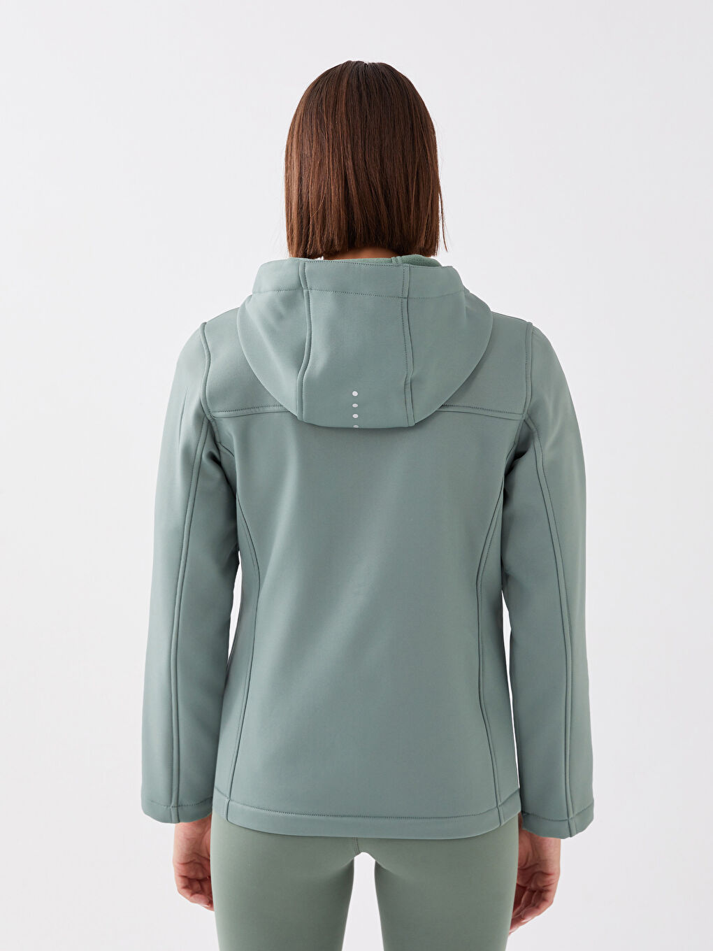 Xside Active Ženski kišni mantil sa kapuljačom, reflektujući, štampan, dugi rukav -S36201Z8-GQQ