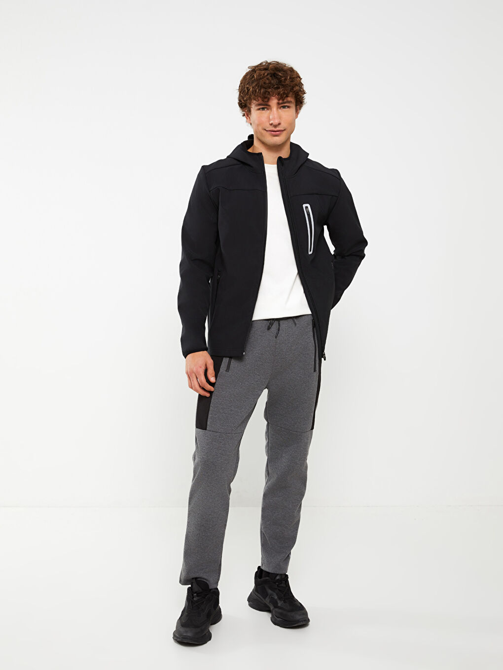 XSIDE ACTIVE Standard Fit Hooded Men's Coat -S36214Z8-CVL